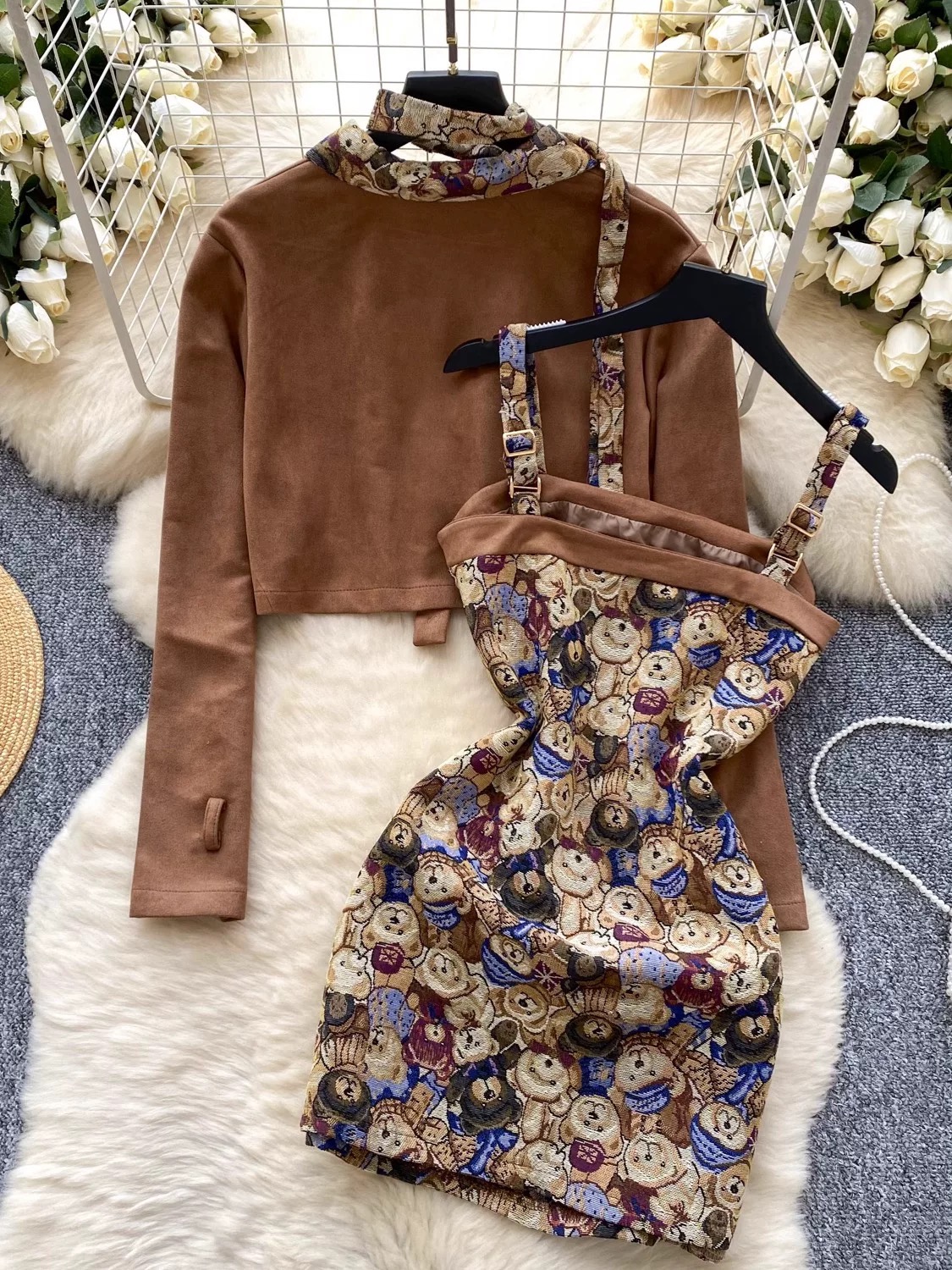 VIP Parisian two piece designer set FTP409 images